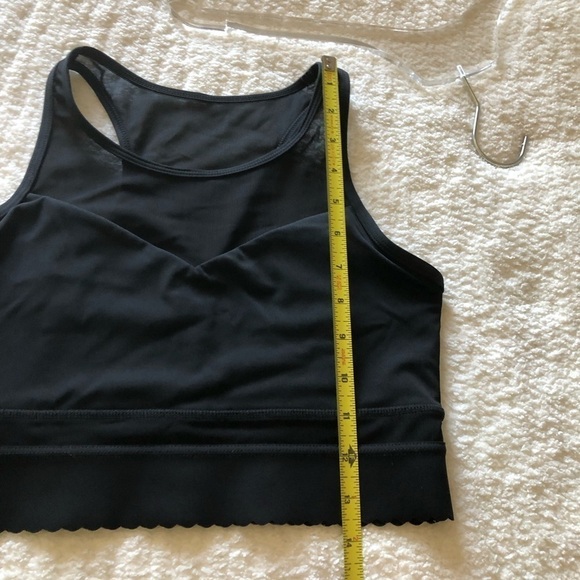 Zyia Mesh Racerback Sport Bra Black - Picture 6 of 11